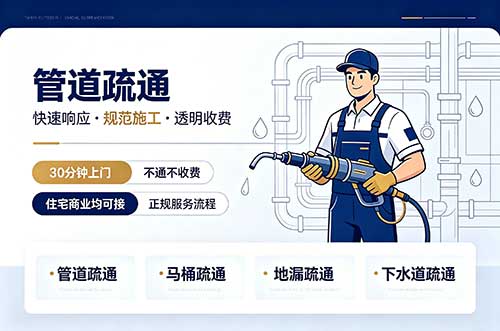 麻城管道疏通